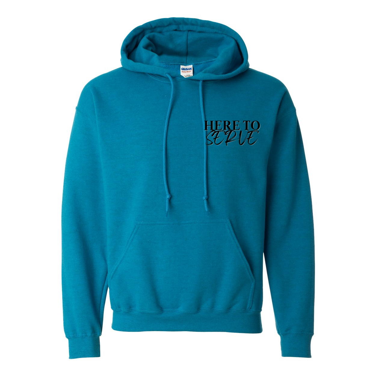 Here to Serve "Pocket" Hoodie