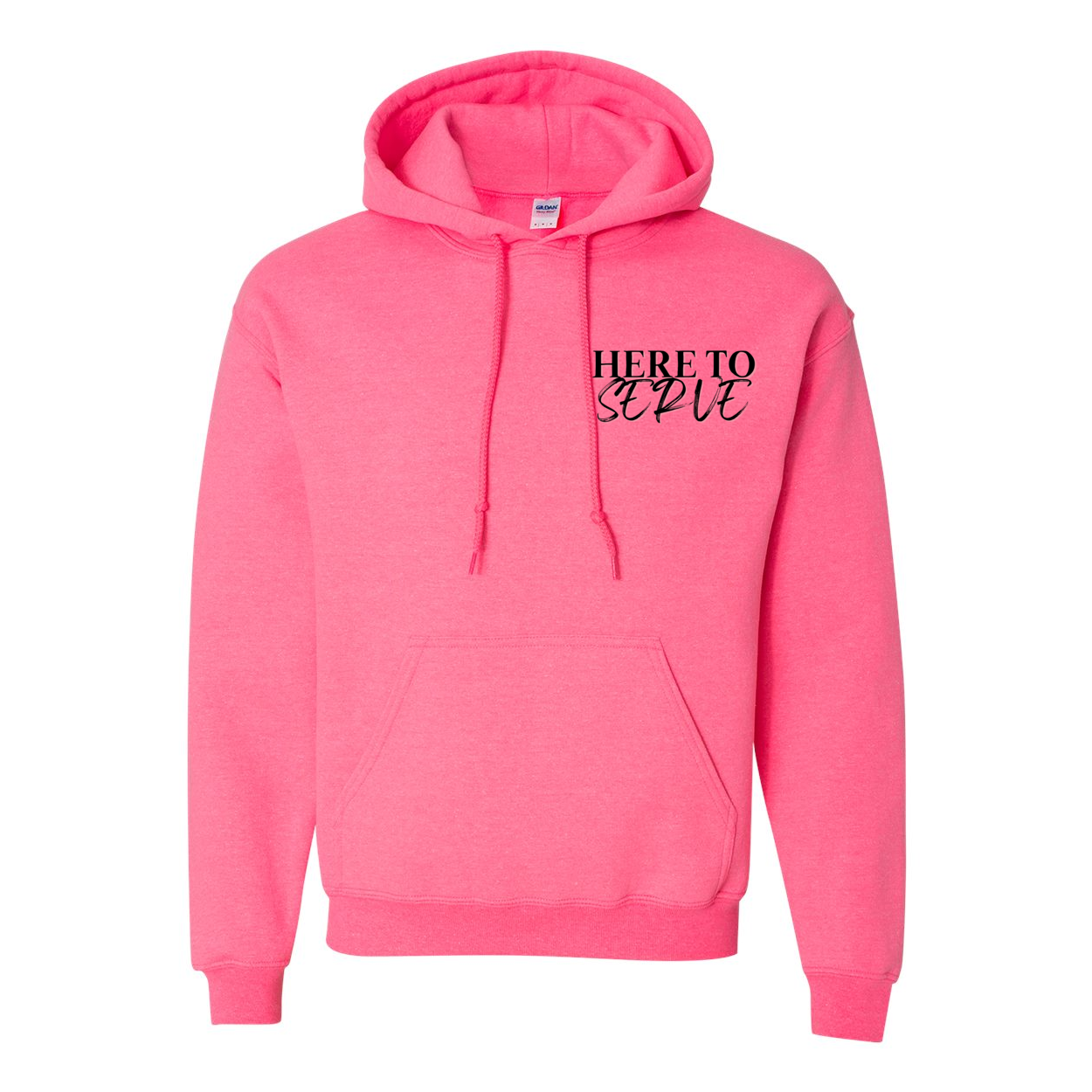Here to Serve "Pocket" Hoodie