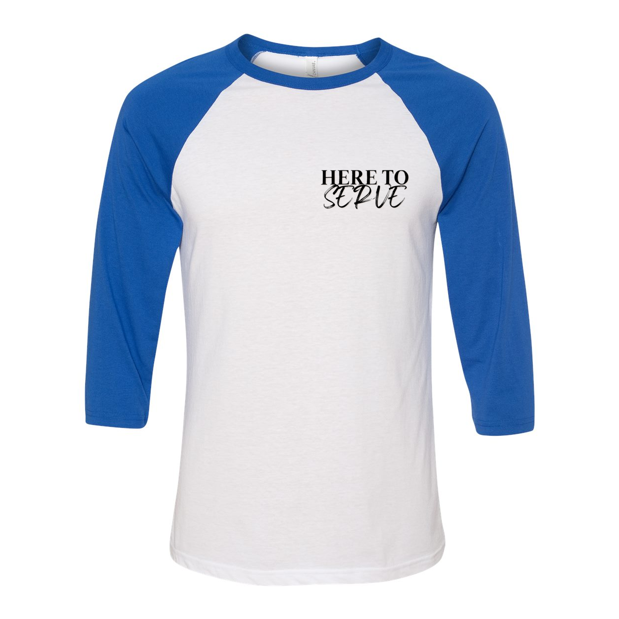 Here to Serve Raglan T-Shirt