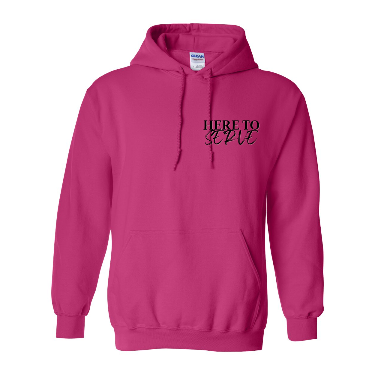 Here to Serve "Pocket" Hoodie
