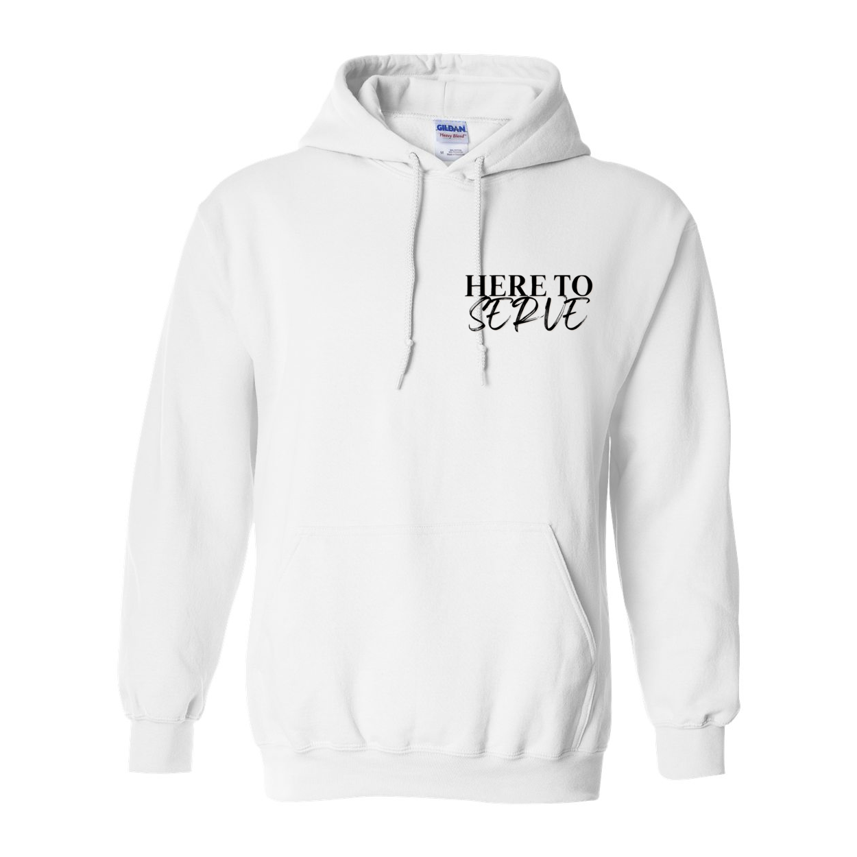 Here to Serve "Pocket" Hoodie