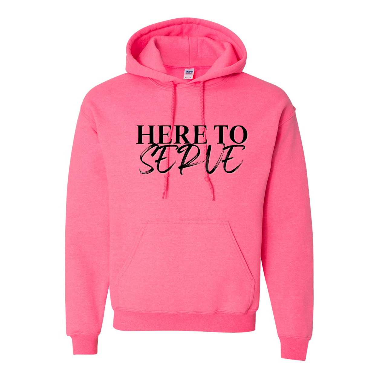 Here to Serve Hoodie