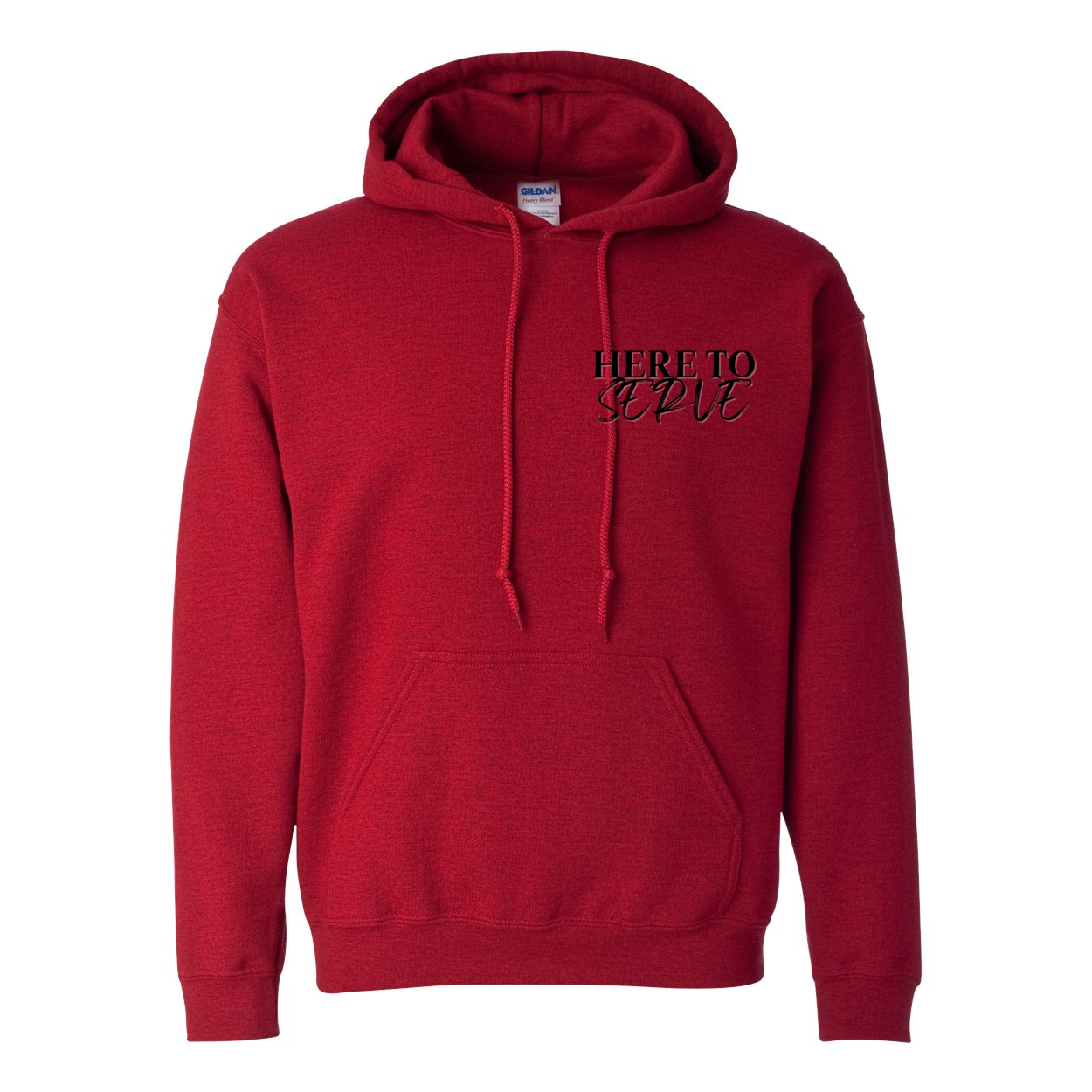 Here to Serve "Pocket" Hoodie