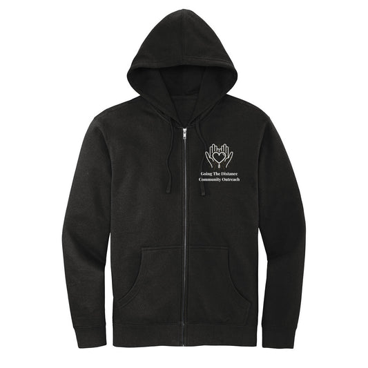 GTD Community Outreach Zip Up Hoodie