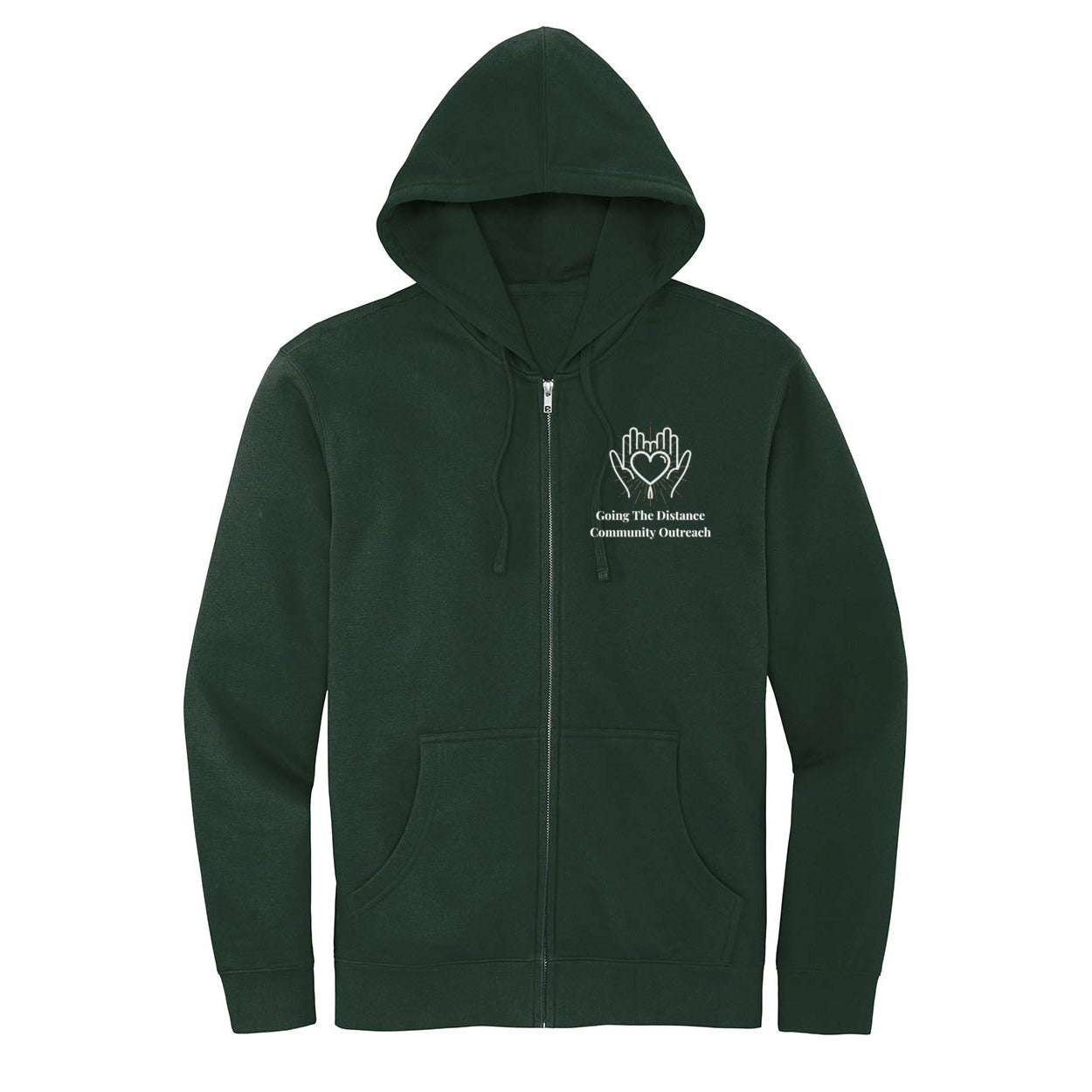 GTD Community Outreach Zip Up Hoodie