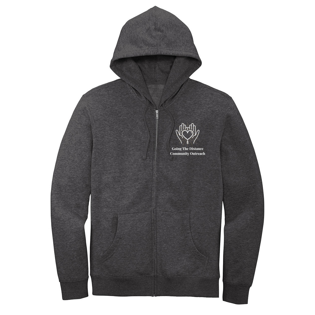 GTD Community Outreach Zip Up Hoodie