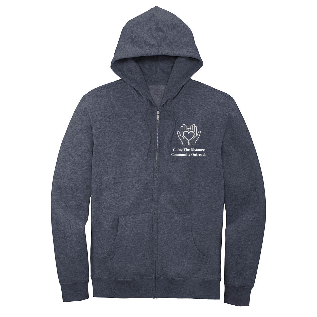 GTD Community Outreach Zip Up Hoodie