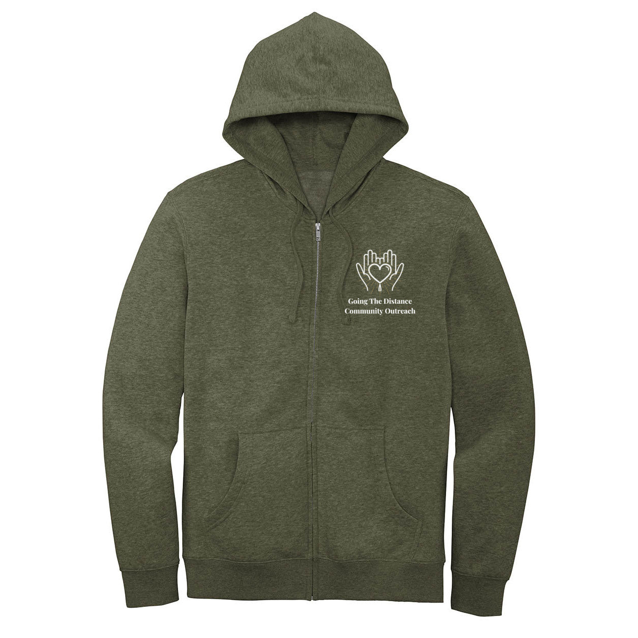 GTD Community Outreach Zip Up Hoodie