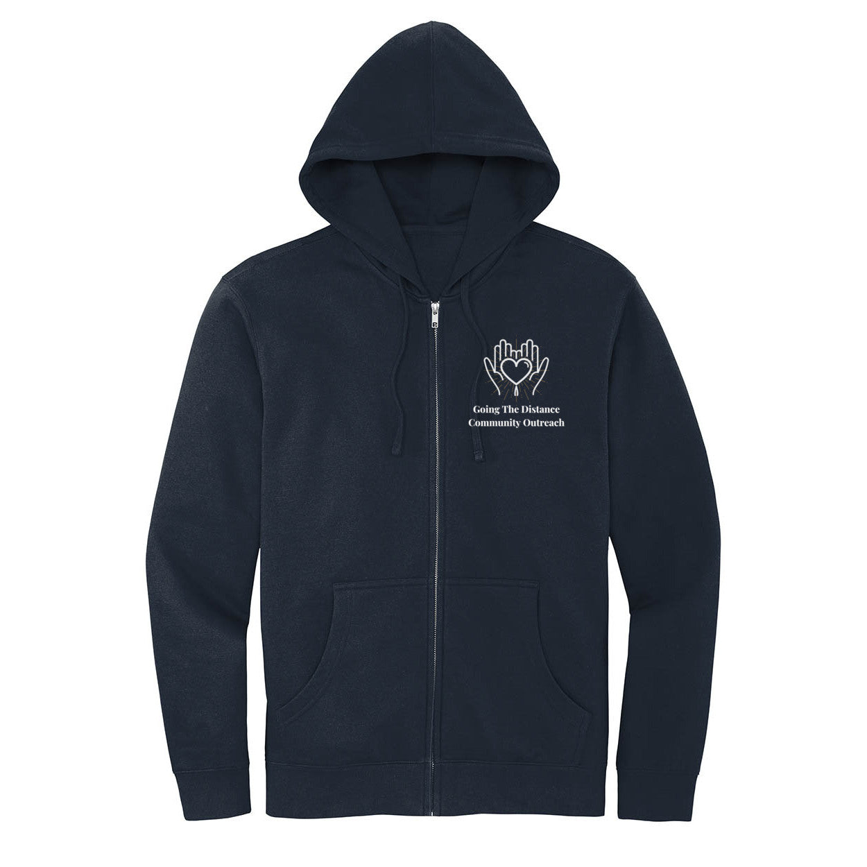 GTD Community Outreach Zip Up Hoodie