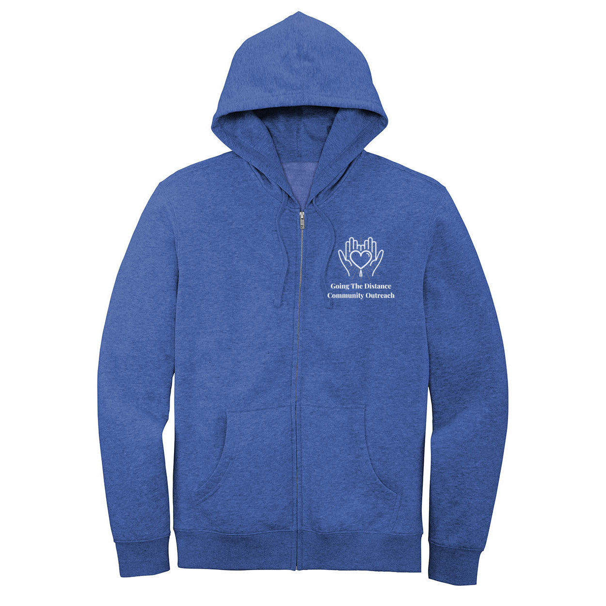 GTD Community Outreach Zip Up Hoodie