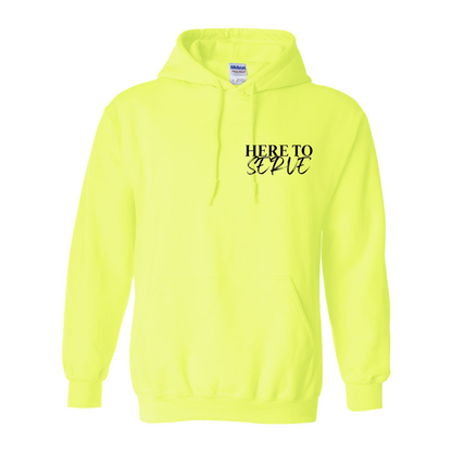 Here to Serve "Pocket" Hoodie