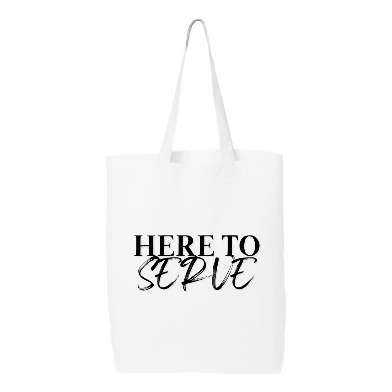 Here to Serve Tote
