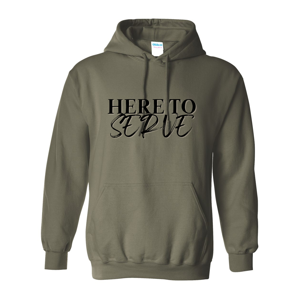 Here to Serve Hoodie
